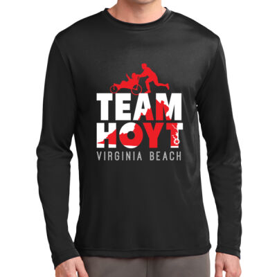 Long Sleeve PosiCharge ® Competitor™ Tee Black Thumbnail