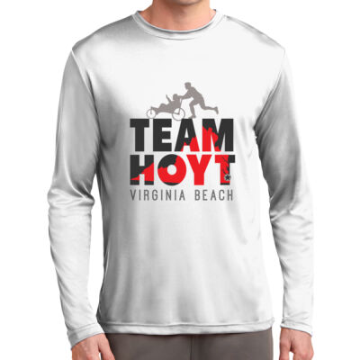 Long Sleeve PosiCharge ® Competitor™ Tee White Thumbnail