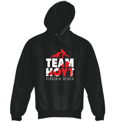 Super Heavyweight Pullover Hooded Sweatshirt Black Thumbnail