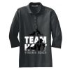 Ladies Silk Touch™ 3/4 Sleeve Polo Thumbnail